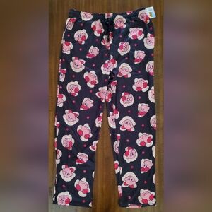 NWT Nintendo Kirby Sleep Pants with pockets - Size 2XL